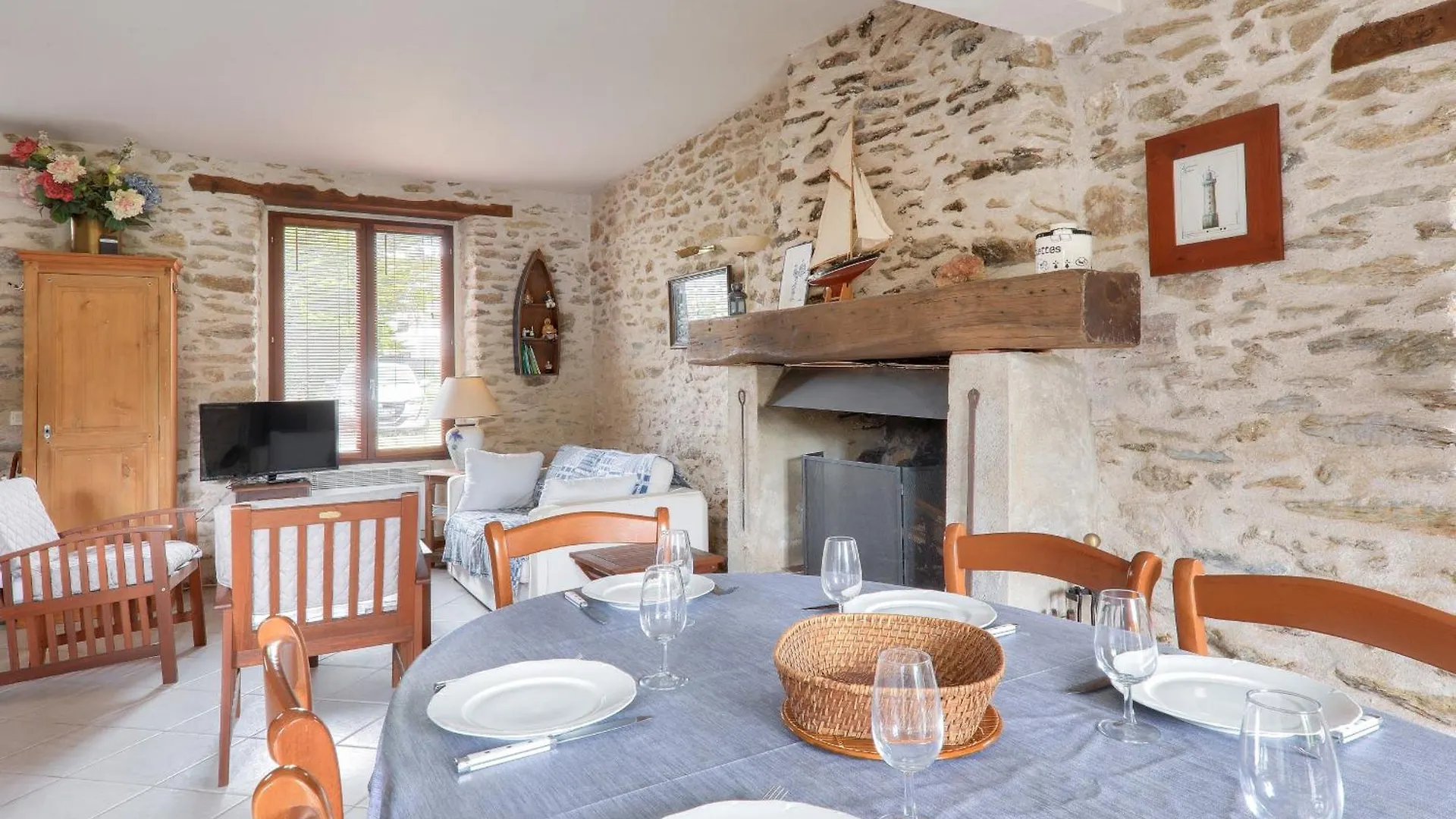 Jolie Maison Pour 5 Sur La Presqu Ile De Rhuys Le Tour-du-Parc France